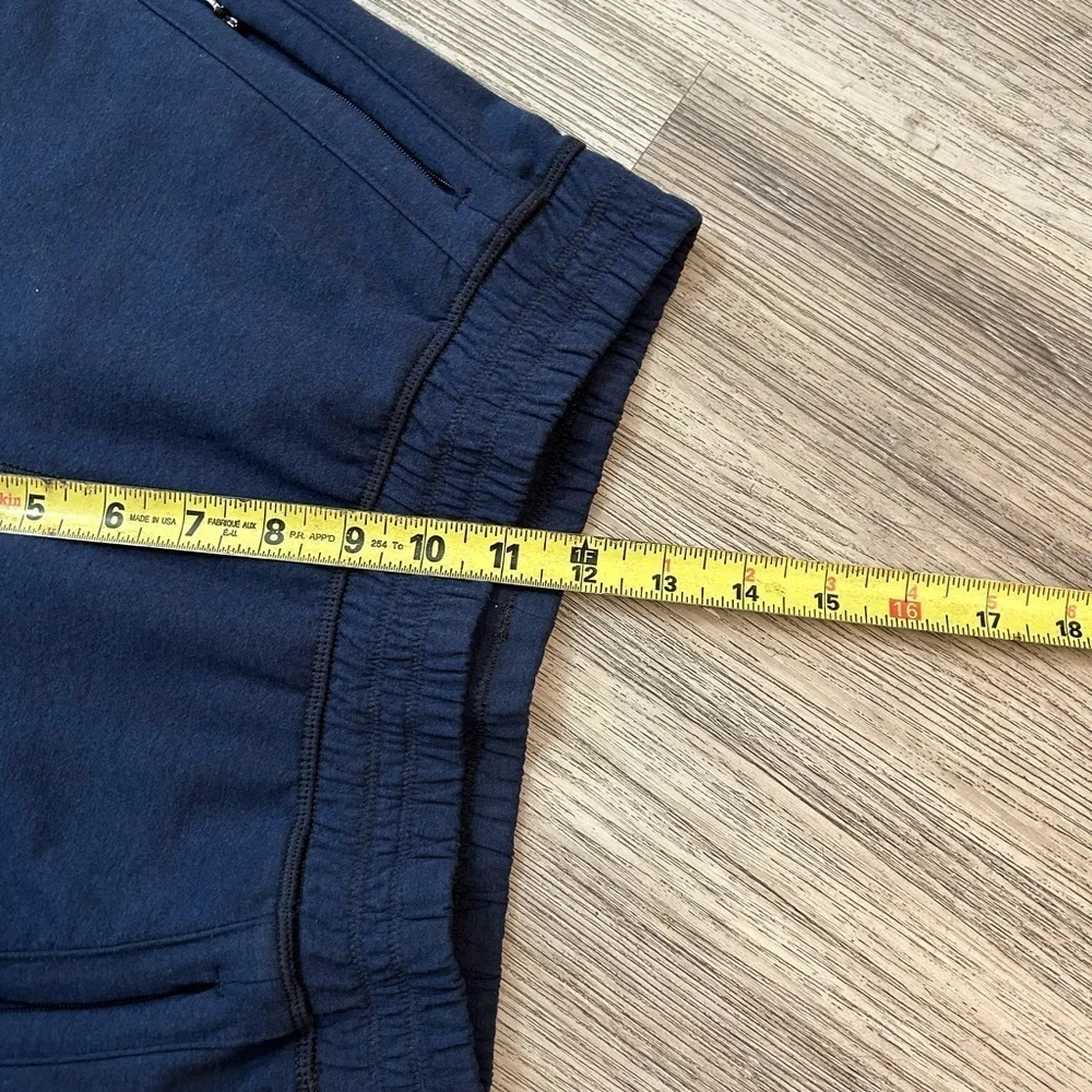 Lululemon Navy Blue Joggers Pants With Zipper Pockets and Stretch Waistband - Picture 10 of 10